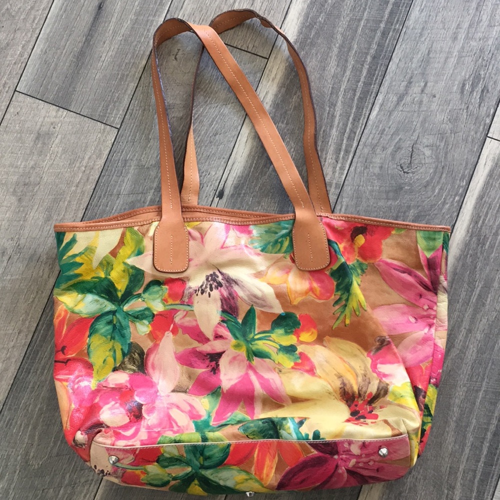 Maurizio Taiuti Floral Tote